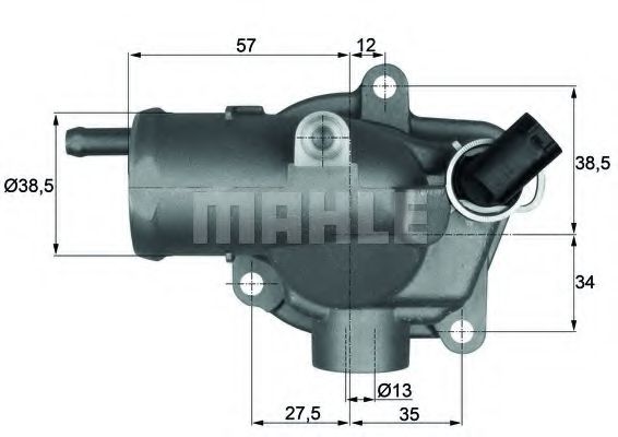 Термостат интегрированный - Mahle TI 27 92