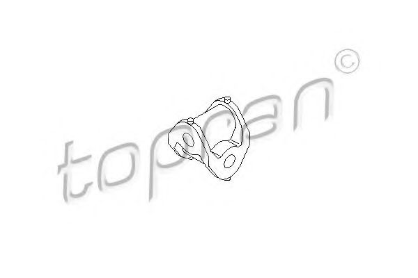 Шаровая головка, система тяг и рычагов - Topran 207 999