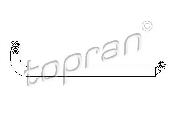 Шланг, вентиляция картера - Topran 501 418