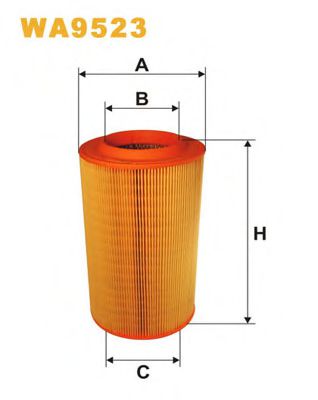 Фильтр воздушный - Wix Filters WA9523