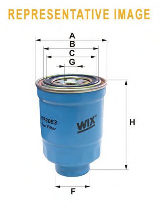Фильтр топливный - Wix Filters WF8341
