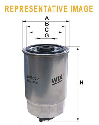 Фильтр топливный - Wix Filters WF8395
