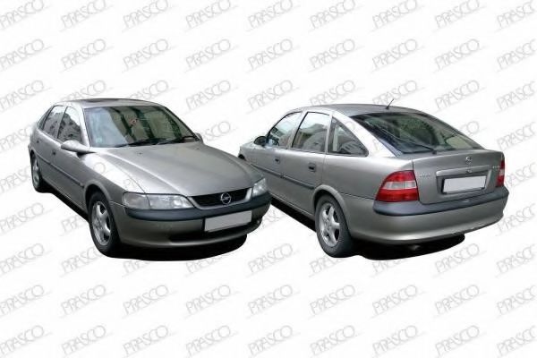 Подкрылок переднего левого крыла / opel Vectra-B - Prasco OP0523604