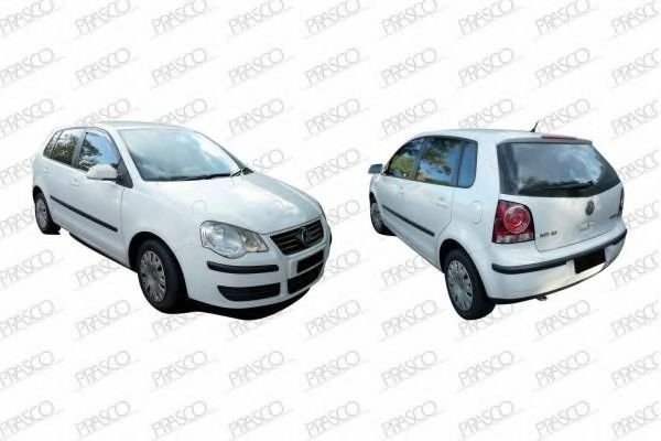 Зеркальное стекло, наружное зеркало | прав | - Prasco VW0227513