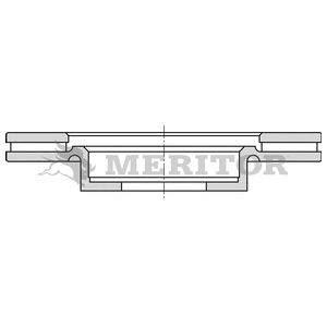 Тормозной диск - Meritor MBR6029