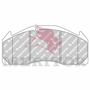 Комплект тормозных колодок, дисковый тормоз - Meritor MDP1388