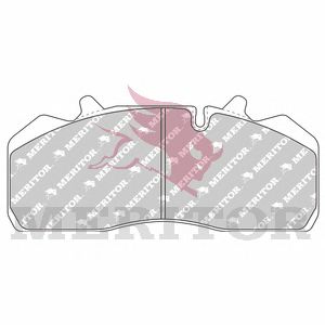Колодки тормозные дисковые - Meritor MDP3126