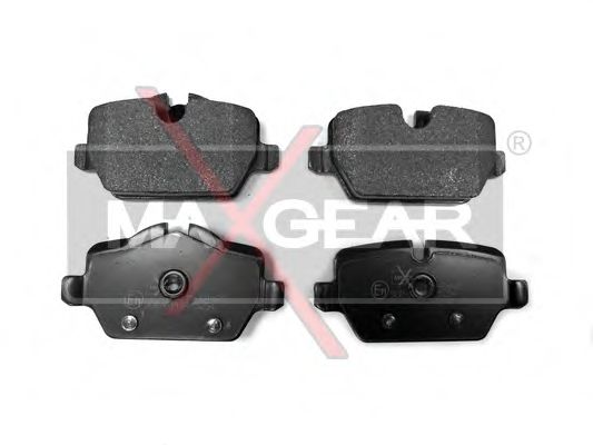 Колодки тормозные дисковые | зад | - MAXGEAR 19-0448