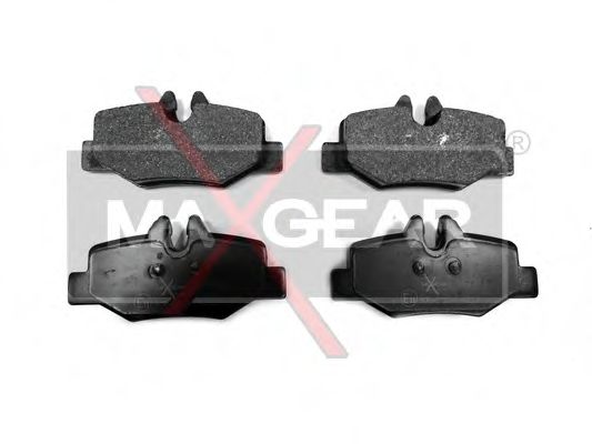 Колодки тормозные дисковые | зад | - MAXGEAR 19-0461