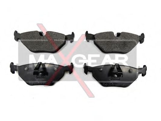 Колодки тормозные дисковые | зад | - MAXGEAR 19-0526