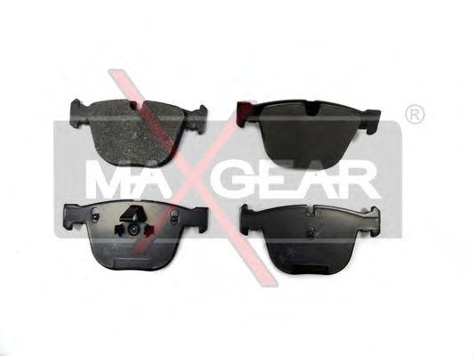 Колодки тормозные дисковые | зад | - MAXGEAR 19-0590