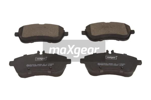 Колодки тормозные дисковые | перед | - MAXGEAR 19-0615