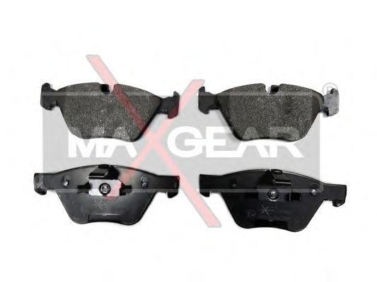 Колодки тормозные дисковые | перед | - MAXGEAR 19-0637