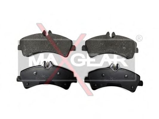 Колодки тормозные дисковые | зад | - MAXGEAR 19-0670