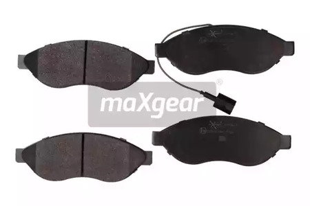 Колодки тормозные дисковые | перед | - MAXGEAR 19-0673