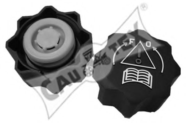 Крышка, резервуар охлаждающей жидкости - CAUTEX 954131