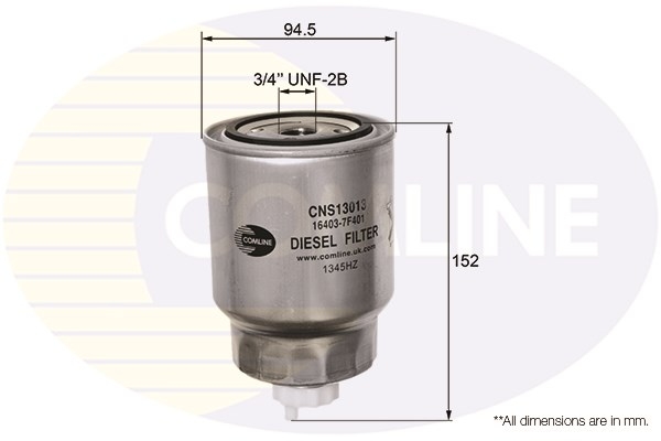 Фильтр топливный - Comline CNS13013