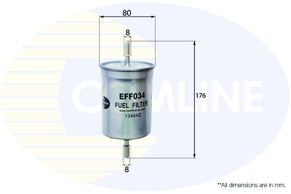 Фильтр топливный - Comline EFF034