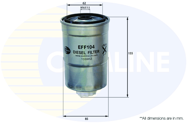 Фильтр топливный - Comline EFF104