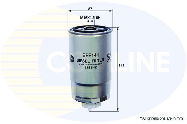 Фильтр топливный - Comline EFF141