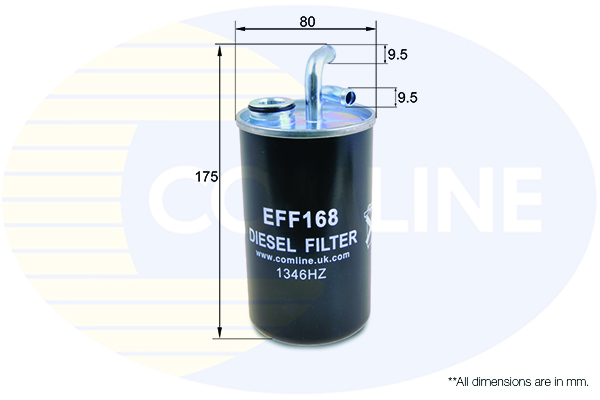 Фильтр топливный - Comline EFF168