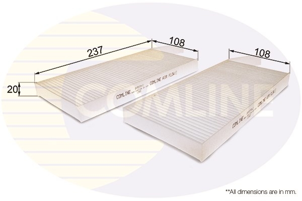 Фильтр салона - Comline EKF270-2