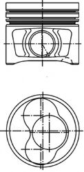 Поршень - Kolbenschmidt 40408620