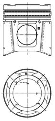 Поршень - Kolbenschmidt 99702600