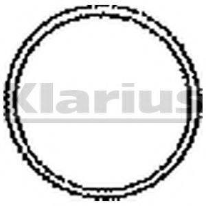 Прокладка, труба выхлопного газа - Klarius 410065