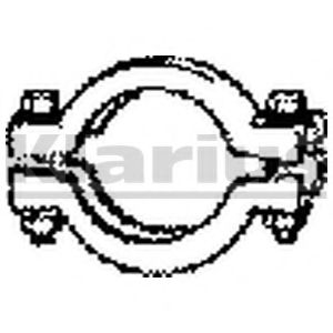 Соединительные элементы, система выпуска - Klarius 430218
