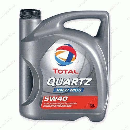 Масло моторное синтетическое 5w-40 quartz ineo MC3 5л - TOTAL 174777