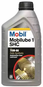 Масло трансмиссионное mobilube SHC 75w-90 1L - Mobil 142123