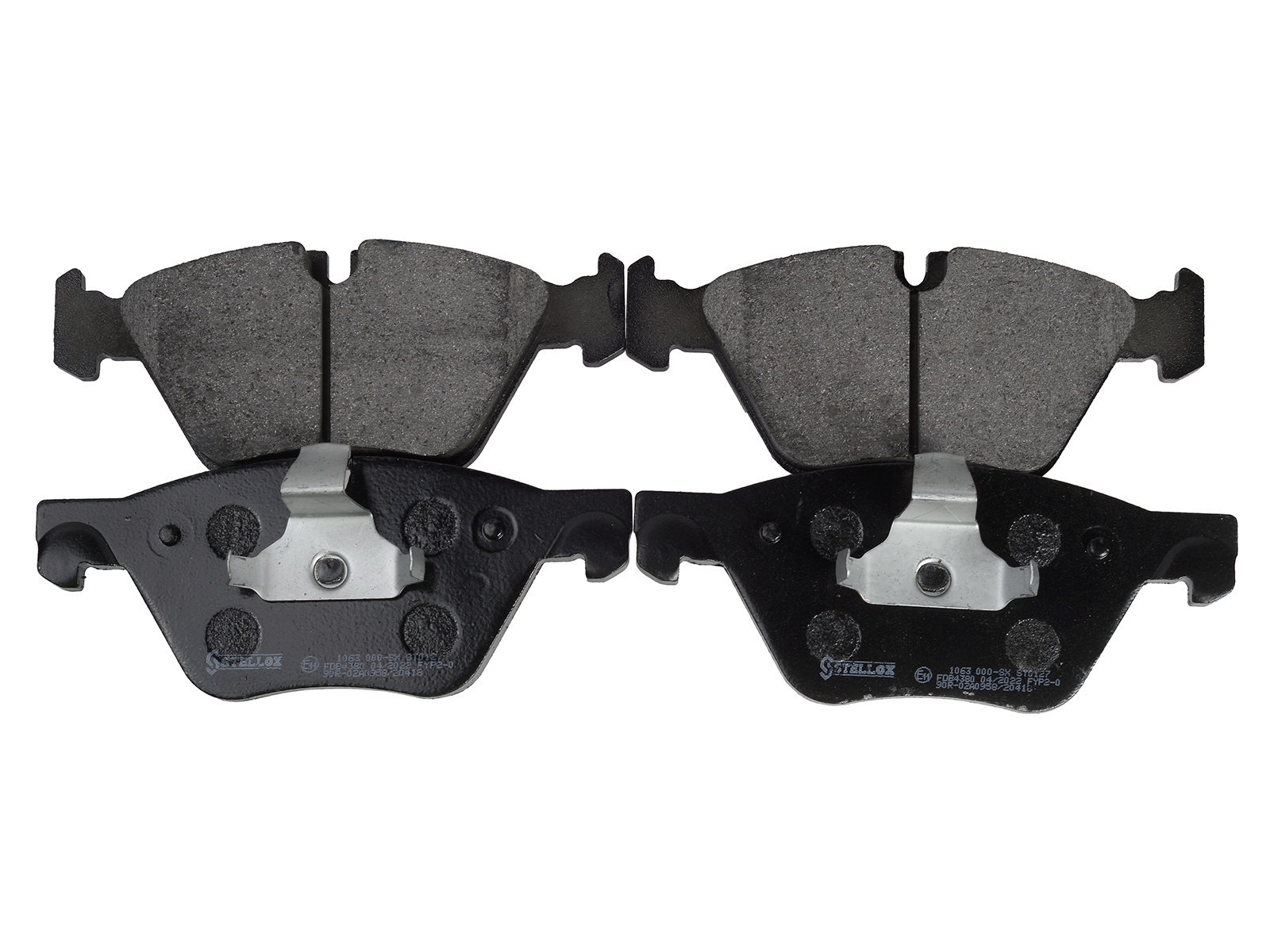 Колодки дисковые п. BMW E60 2.0i 03> | перед | - Stellox 1063 000-SX