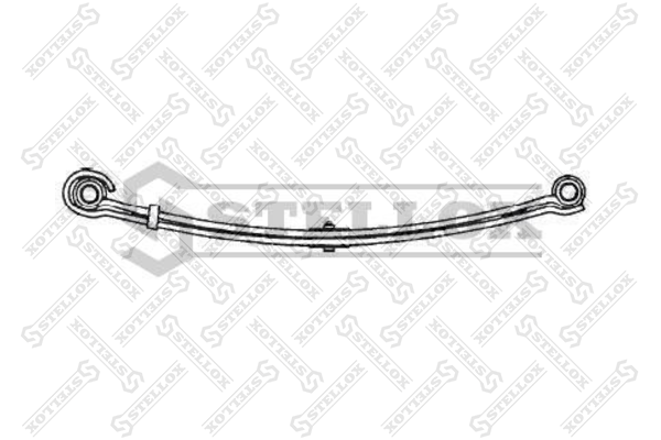 Рессора однолист. перед 1/29х80x32 860+9 - Stellox 84-55616-SX
