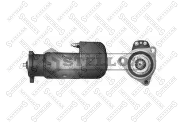 Стартер 24v-6.6kw 11зубьев 75°влево  Ive - Stellox 88-02015-SX