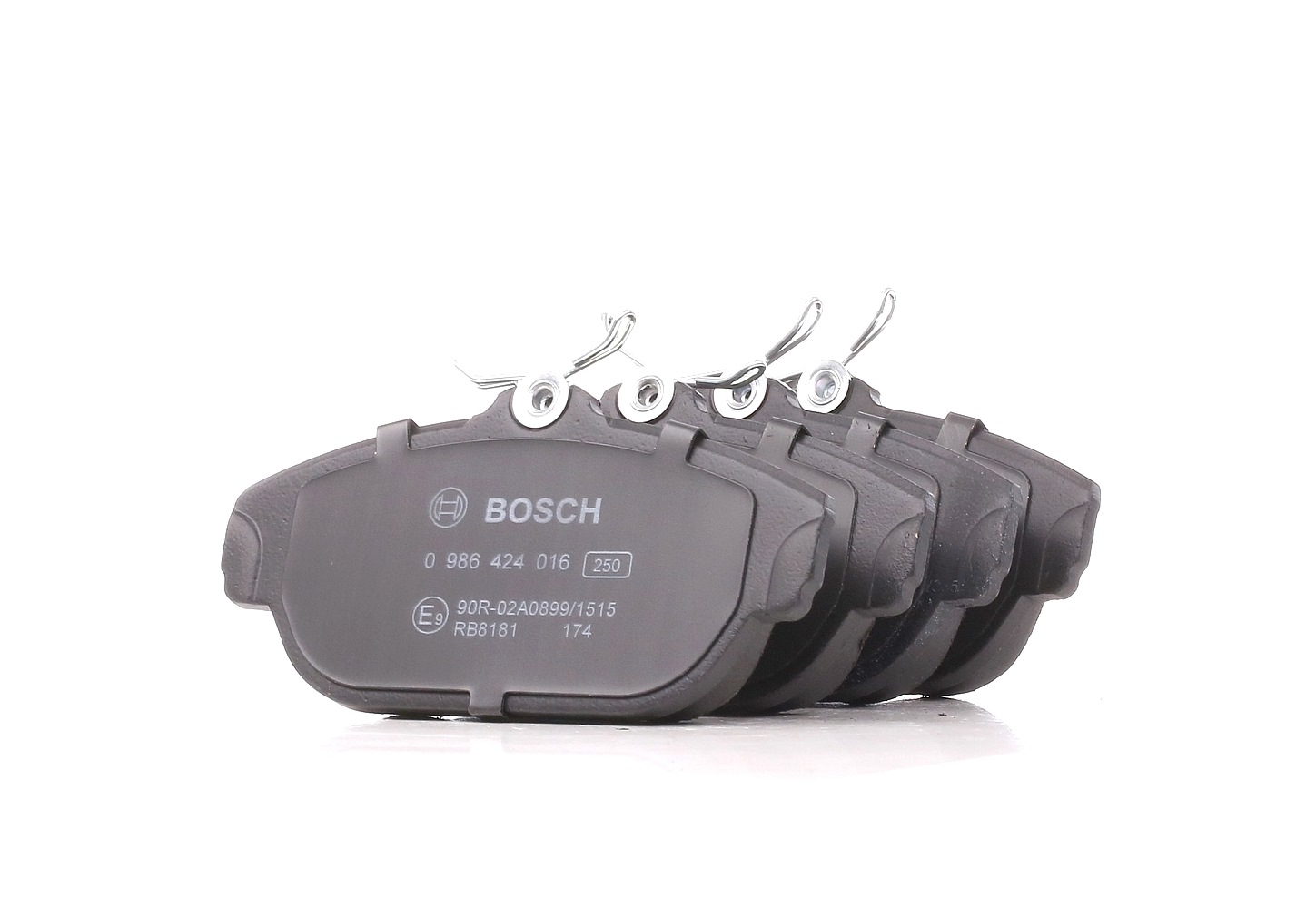 Колодки тормозные дисковые - Bosch 986424016