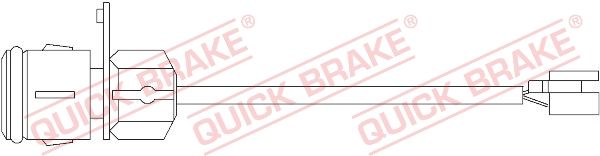 Датчик износа тормозных колодок Quick Brake                WS0155A