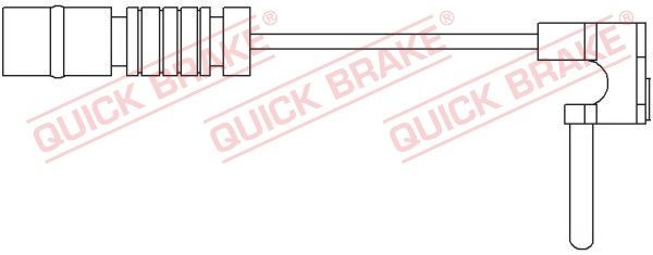 Датчик износа тормозных колодок Quick Brake                WS0171A