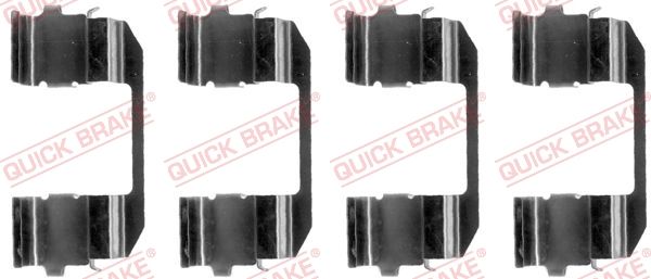 Ремкомплект тормозных колодок - Quick Brake 1091135