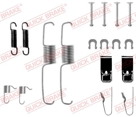 Ремкомплект тормозных колодок - Quick Brake 1050534