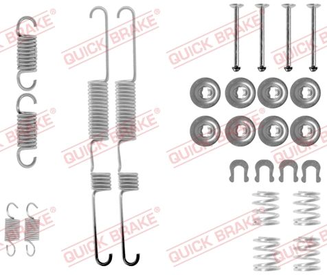 Ремкомплект тормозных колодок - Quick Brake 1050643