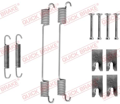 Ремкомплект тормозных колодок - Quick Brake 1050836