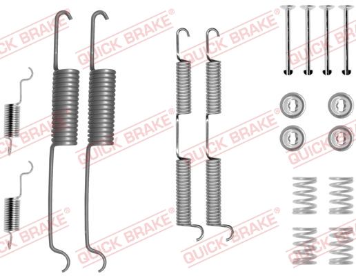 Ремкомплект тормозных колодок - Quick Brake 1050727