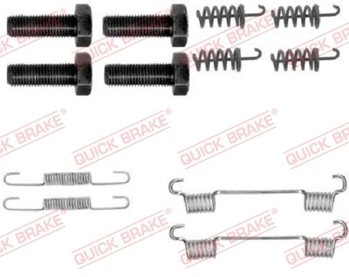 Комплектующие, стояночная тормозная система - Quick Brake 1050865