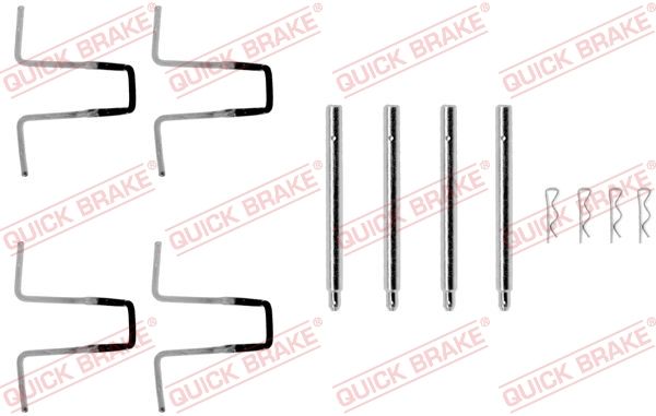 Ремкомплект тормозных колодок - Quick Brake 1090977