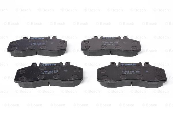 Комплект тормозных колодок, дисковый тормоз Bosch 986468350