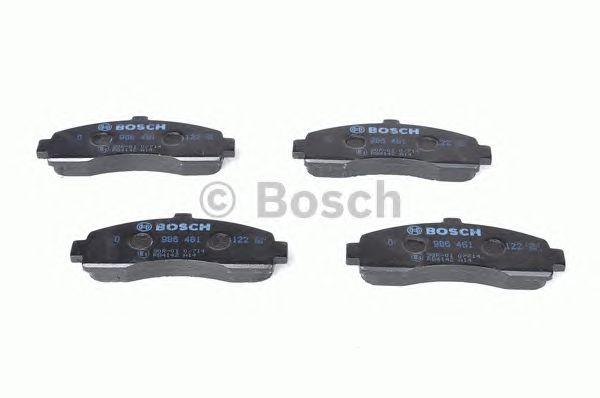 Колодки тормозные дисковые - Bosch 986461122