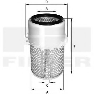 Фильтр воздушный - Fil Filter HP461AK