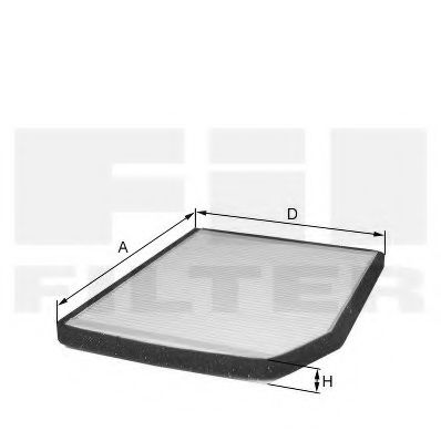 Фильтр салона - Fil Filter HCK7124