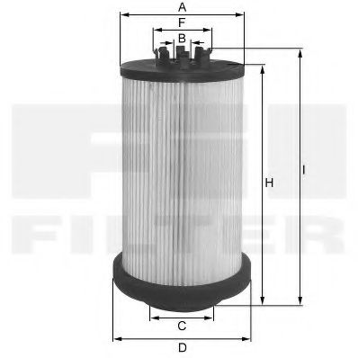 Фильтр топливный - Fil Filter MFE1504MB